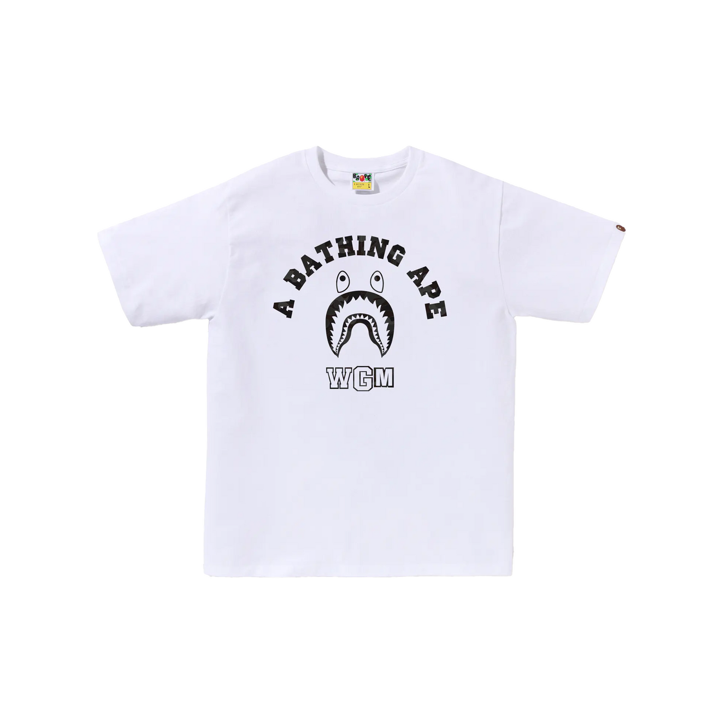 BAPEXCLUSIVE™ Aoyama Shark College Tee White (FW24)