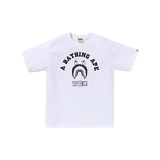 BAPEXCLUSIVE™ Aoyama Shark College Tee White (FW24)