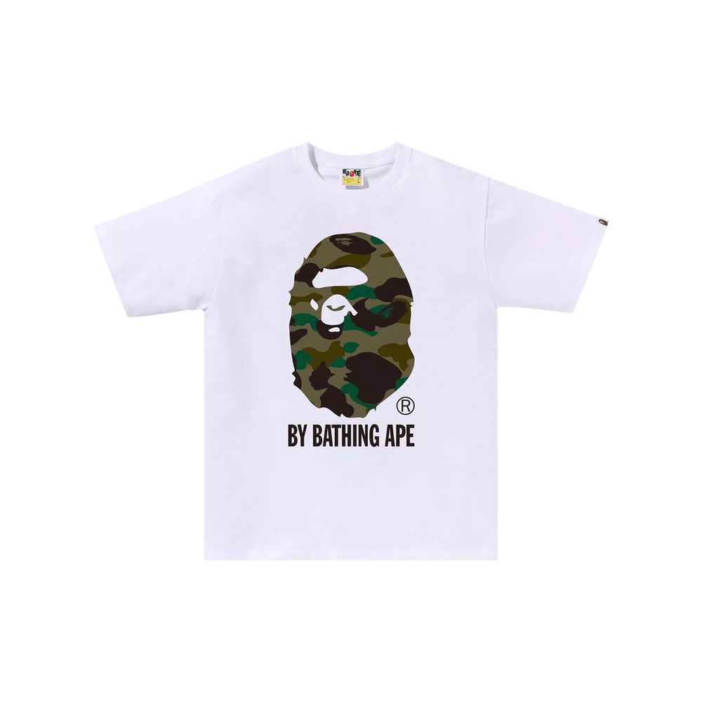 BAPE® 1st Camo By Bathing Ape Tee White/Green (SS20)