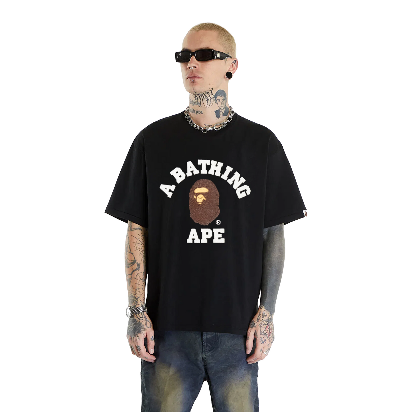 BAPE® College Tee Black (SS22)