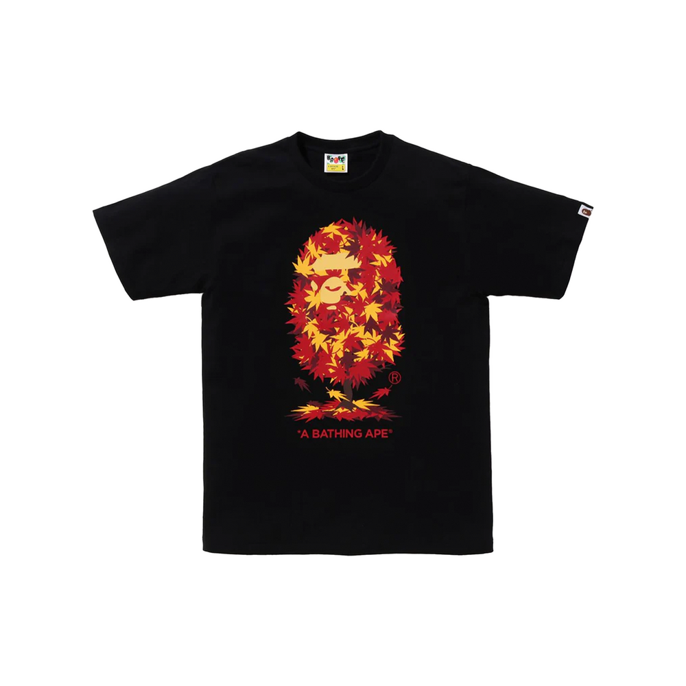 BAPE® Japan Autumn Ape Head Tee Black (FW24)