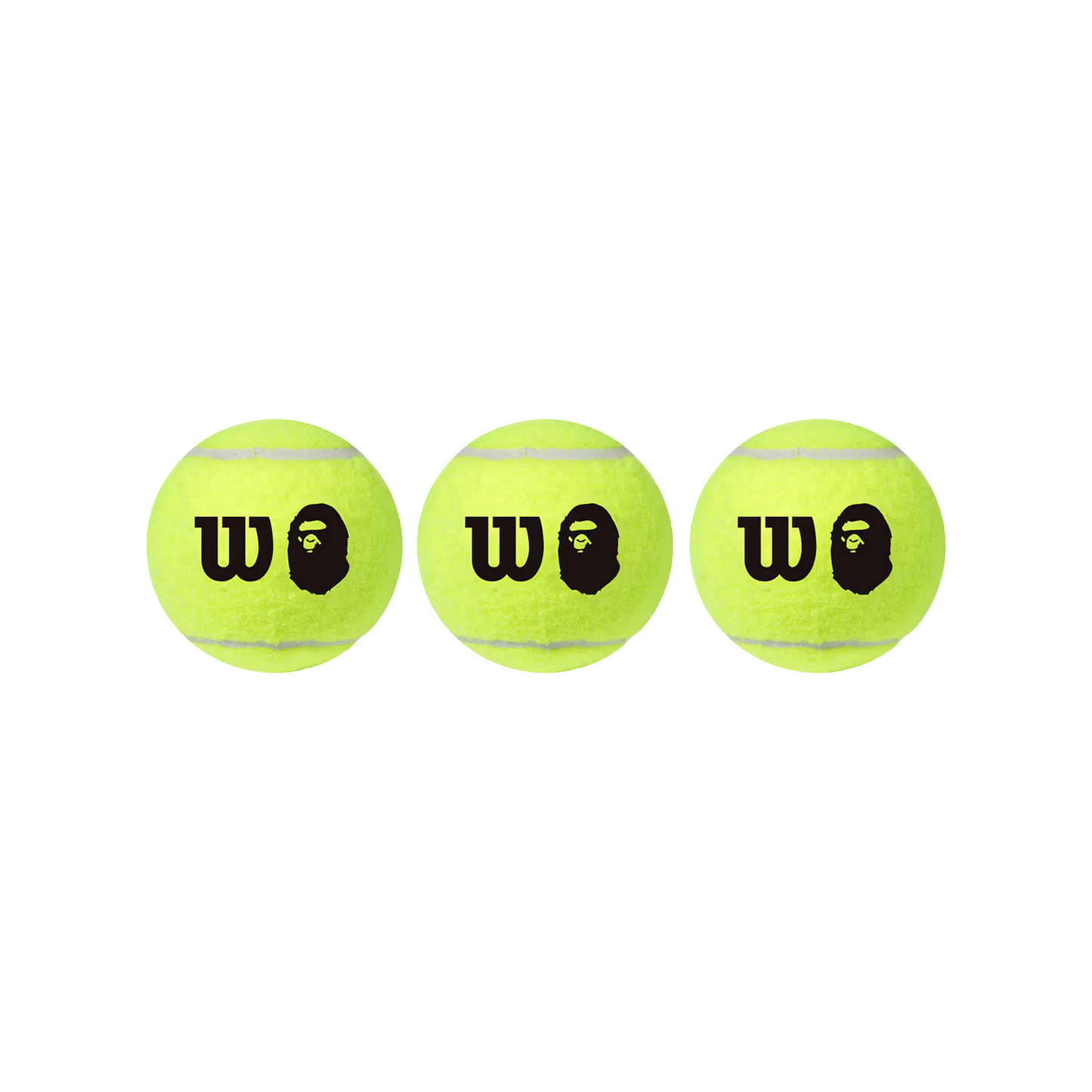 BAPE x Wilson Tennis Ball Yellow (FW19)