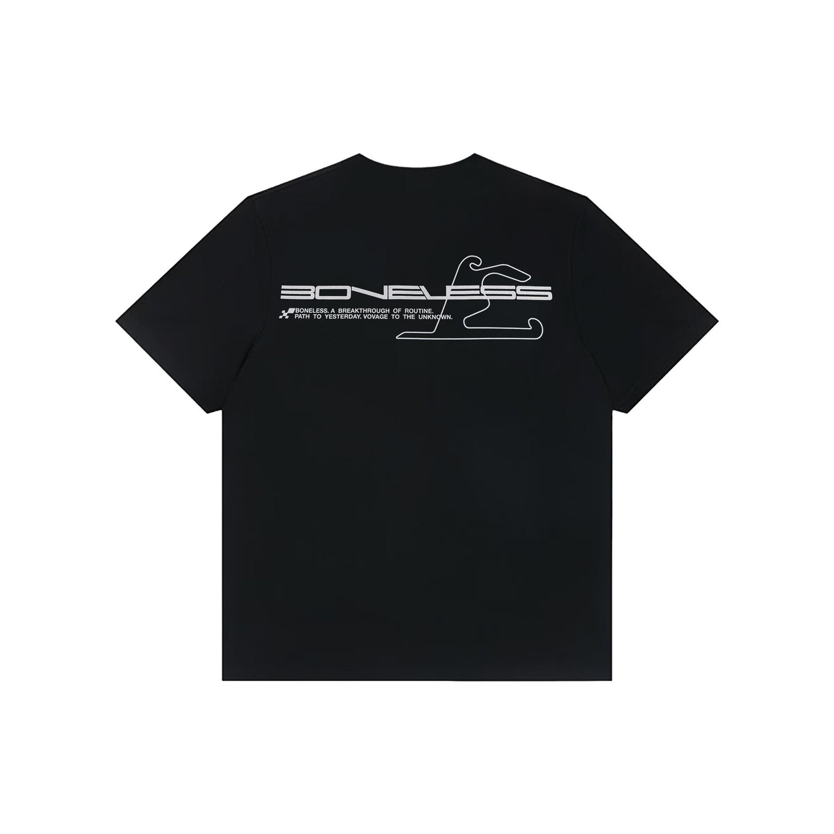 BONELESS A Breakthrough Route Tee Black (SS26)