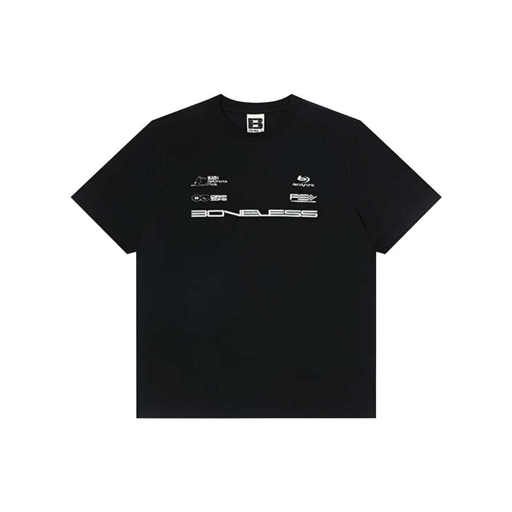 BONELESS A Breakthrough Route Tee Black (SS26)