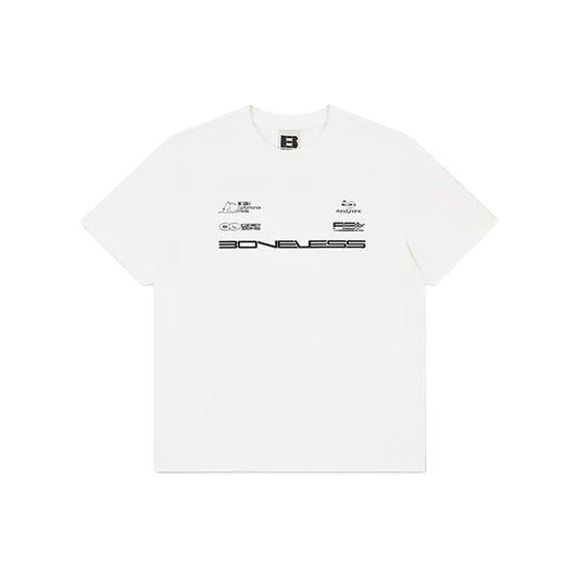 BONELESS A Breakthrough Route Tee Off-White (SS26)