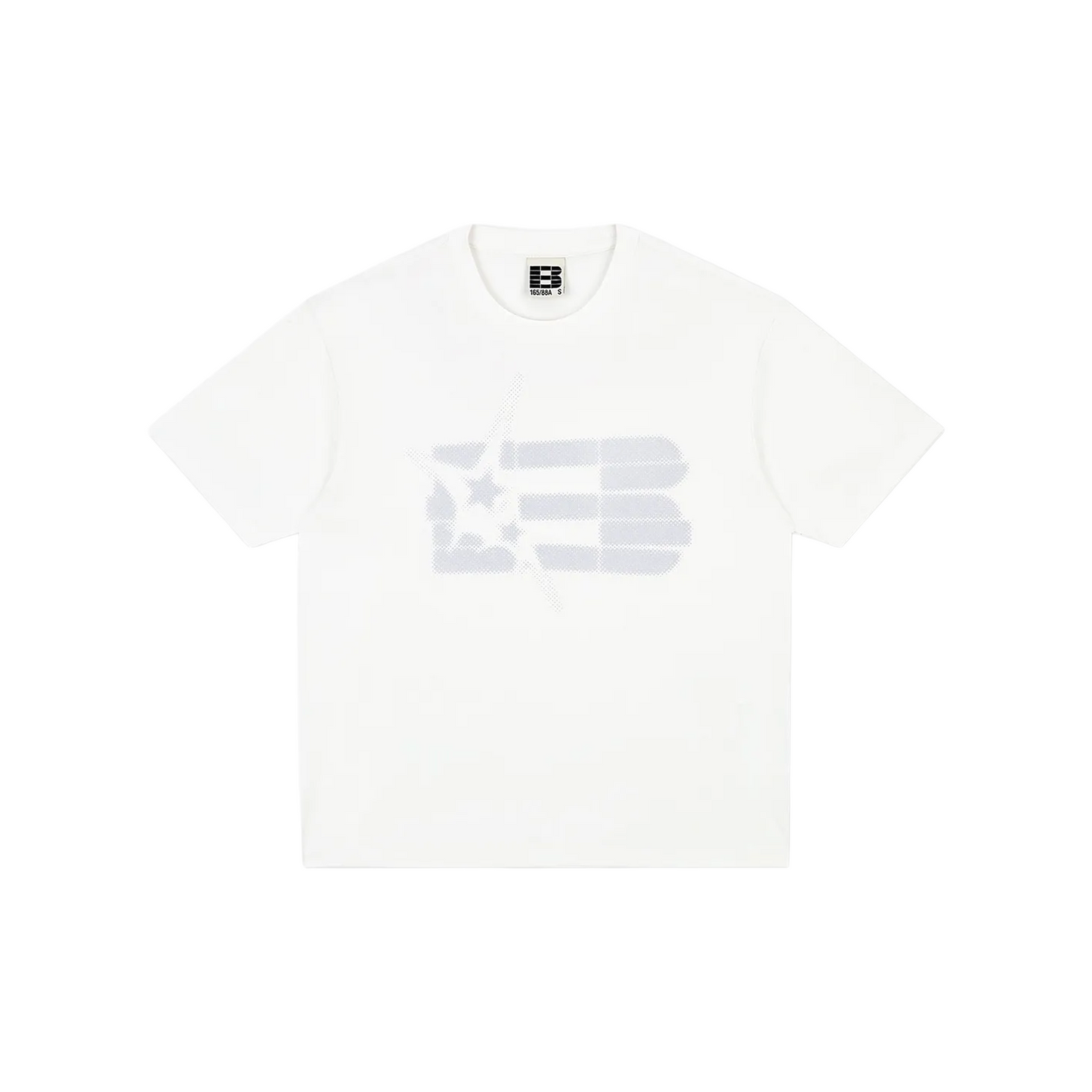 BONELESS American Basic Dot Print Tee White (SS26)