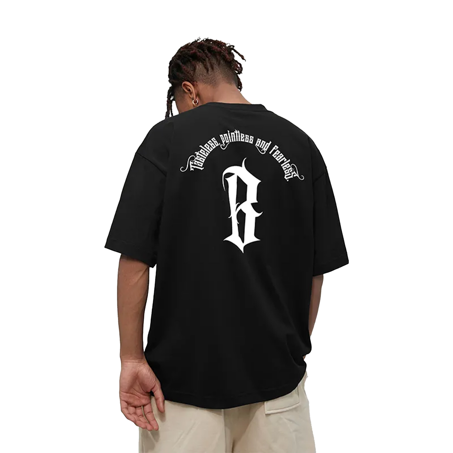 BONELESS Arc Print S/S Tee Black (SS22)