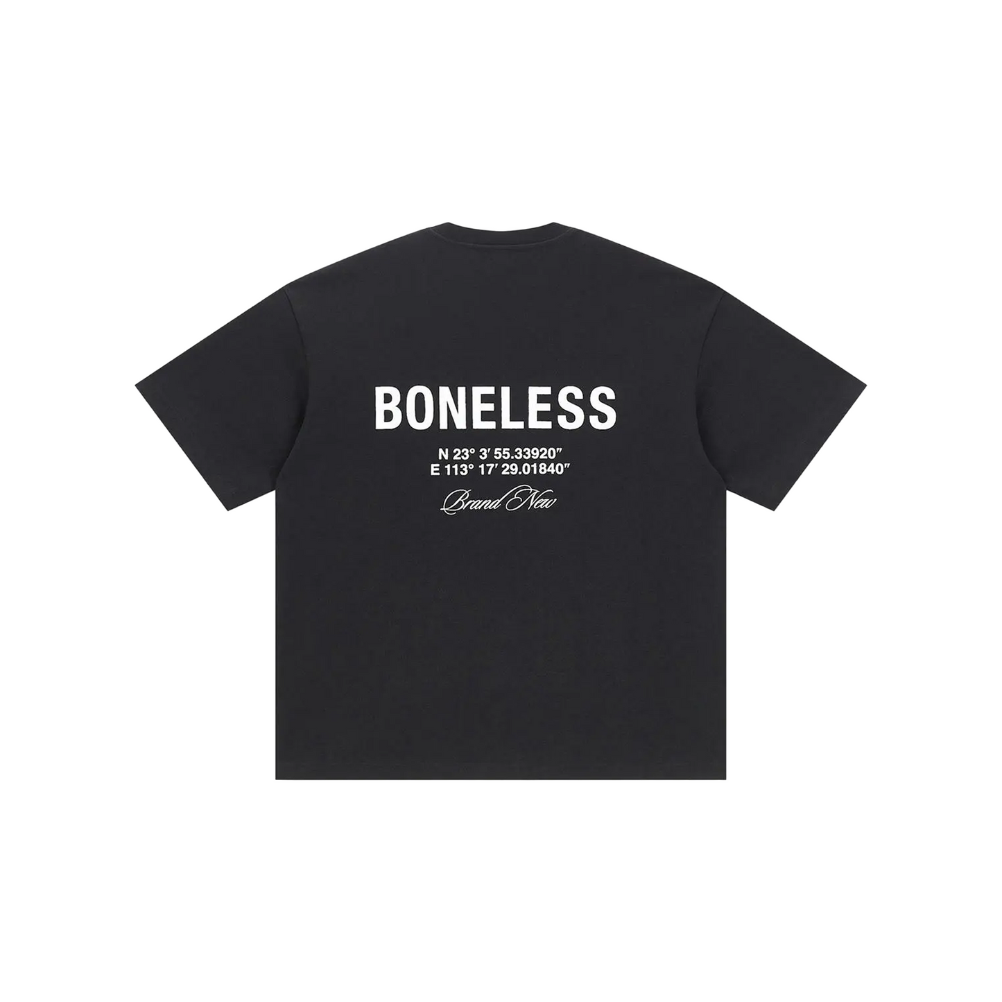 BONELESS Back Coordinate Tee Black (SS23)