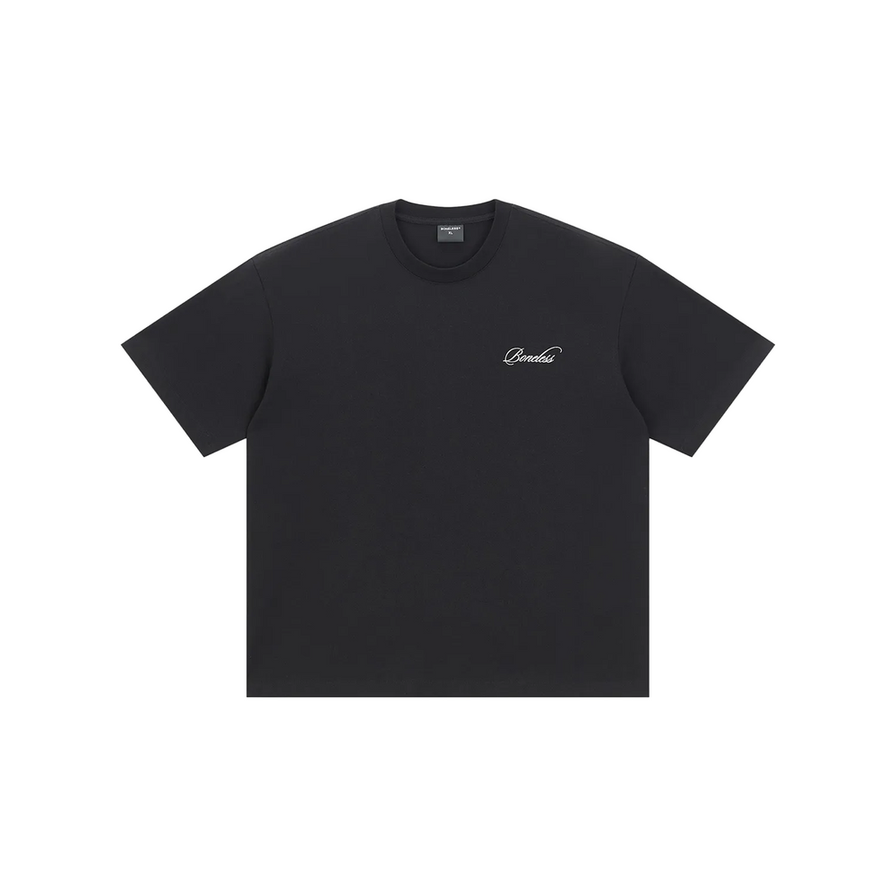 BONELESS Back Coordinate Tee Black (SS23)