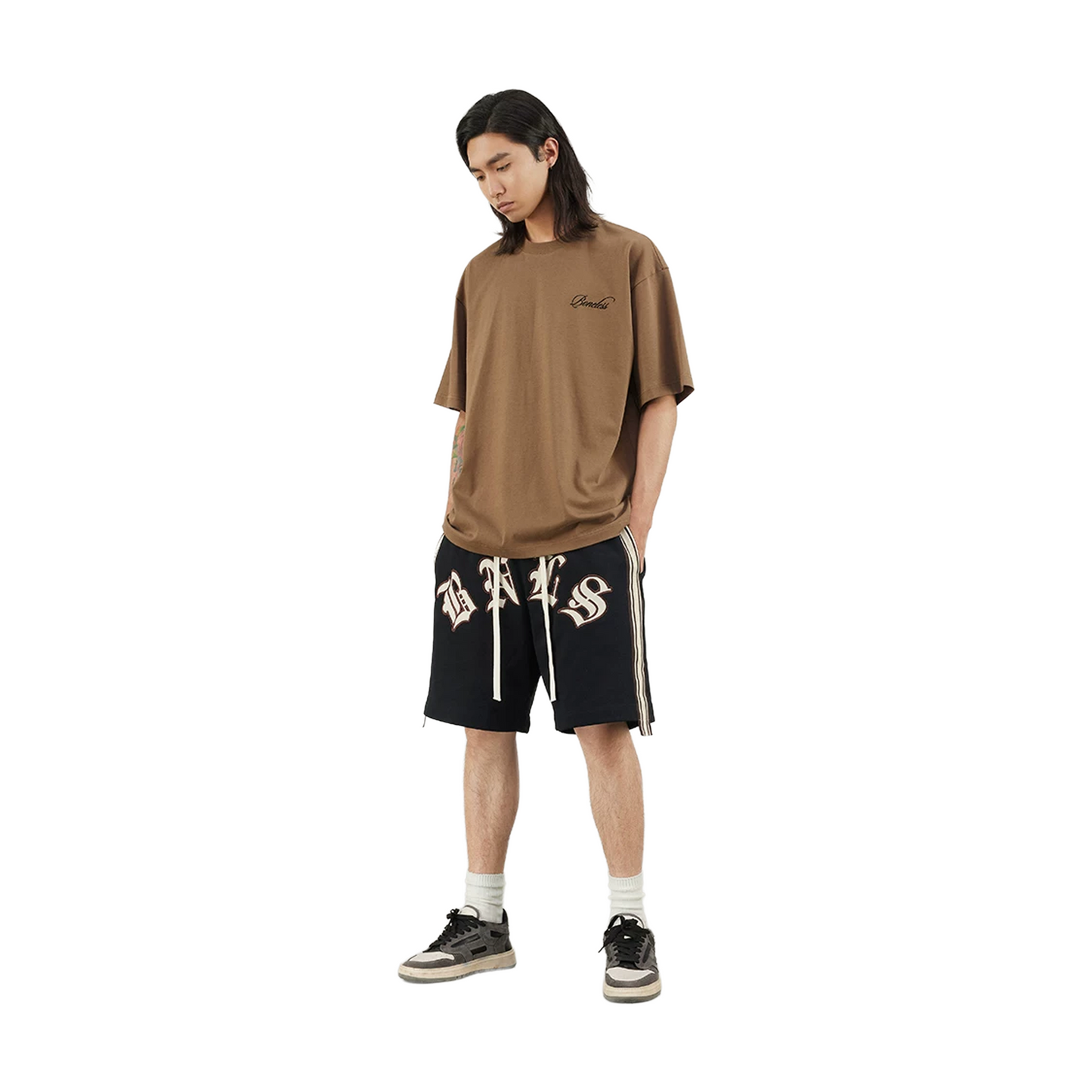BONELESS Back Coordinate Tee Brown (SS23)
