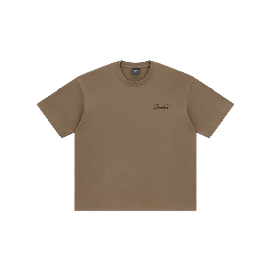 BONELESS Back Coordinate Tee Brown (SS23)
