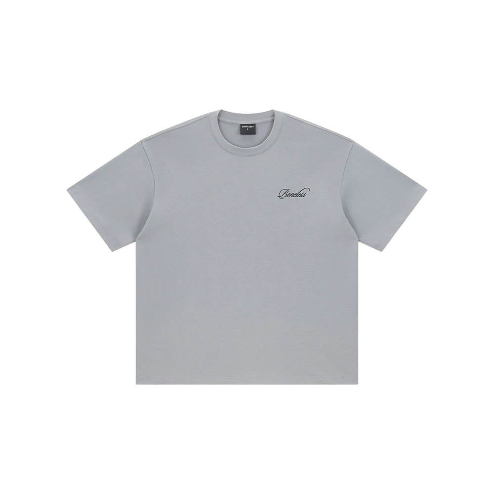 BONELESS Back Coordinate Tee Grey (SS23)
