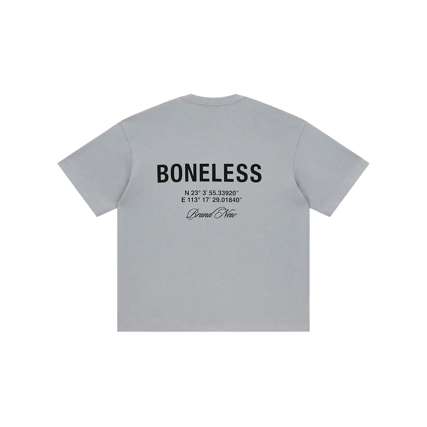 BONELESS Back Coordinate Tee Grey (SS23)