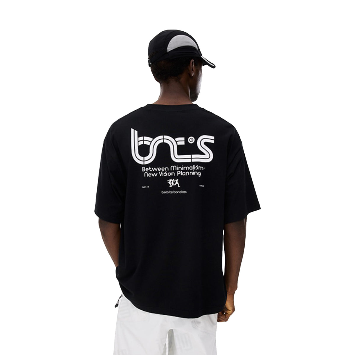 BONELESS Between Minimalism Tee Black (SS26)