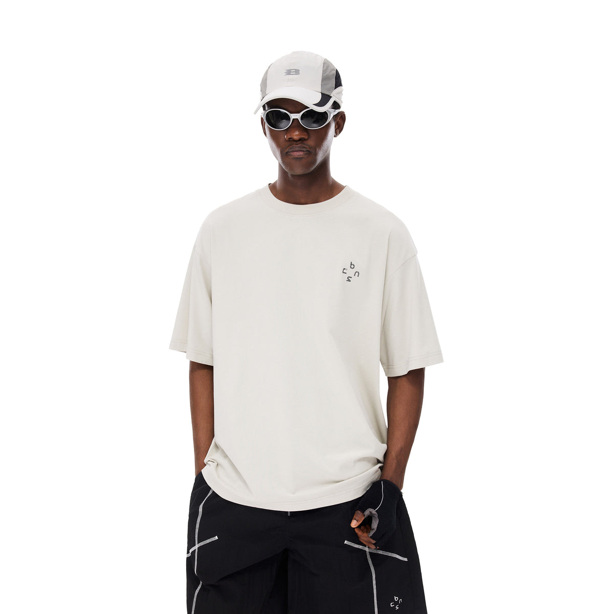 BONELESS Between Minimalism Tee Light Grey (SS26)