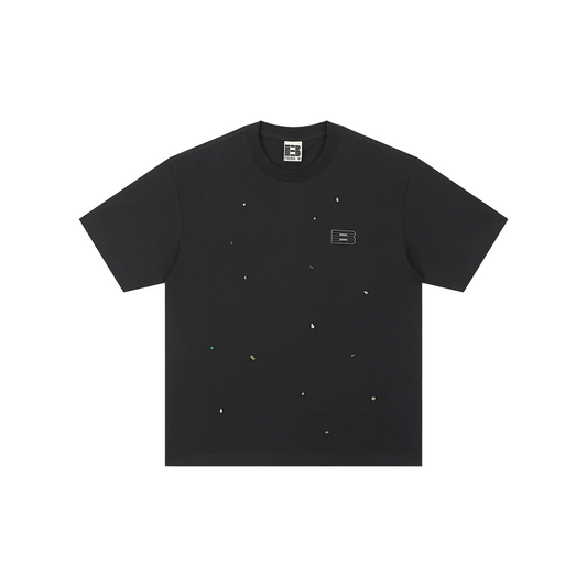 BONELESS Candy Diamond Pure Grid Tee Black (SS25)