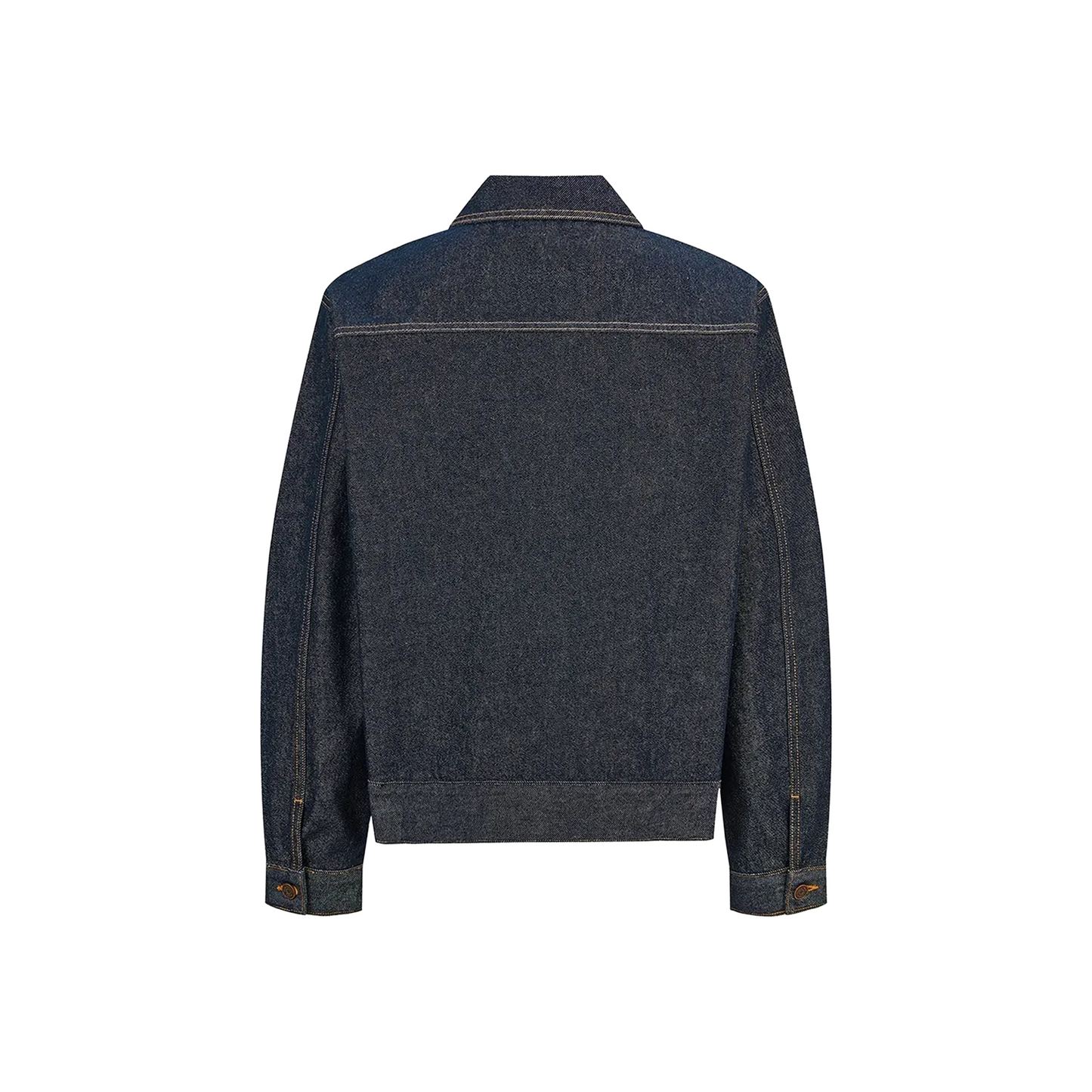 BONELESS Collared Raw Denim Jacket Blue (SS26)