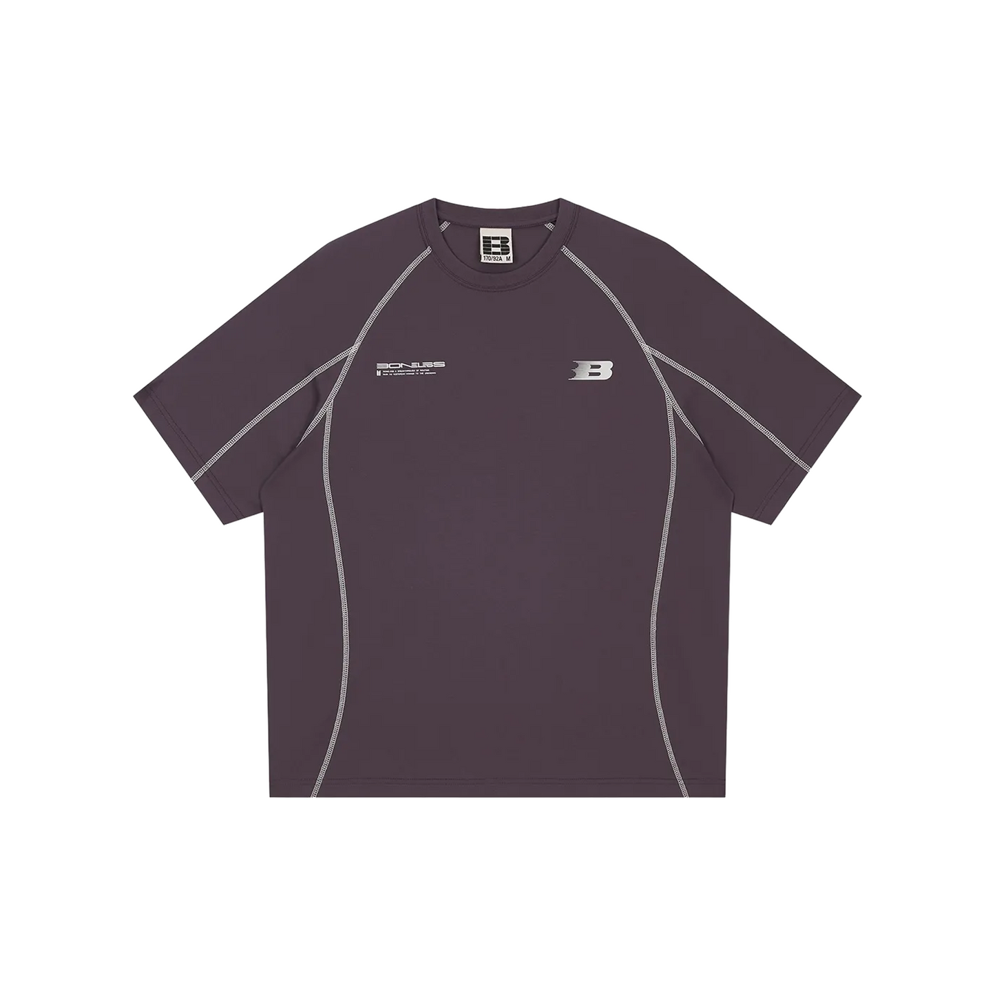 BONELESS Coolmax Colour Block Tee Purple (SS26)