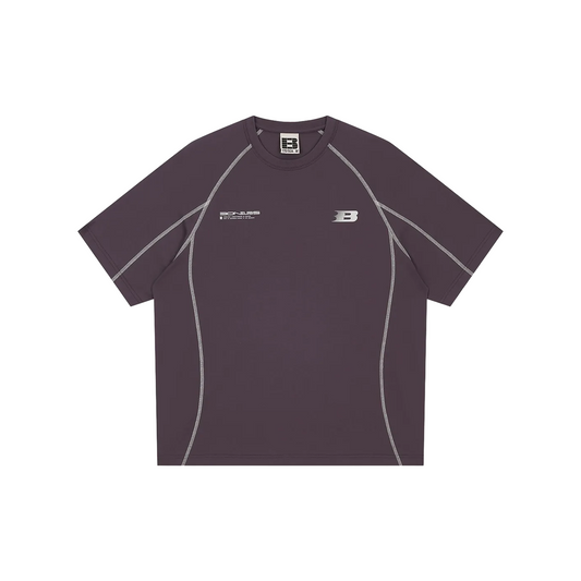 BONELESS Coolmax Colour Block Tee Purple (SS26)