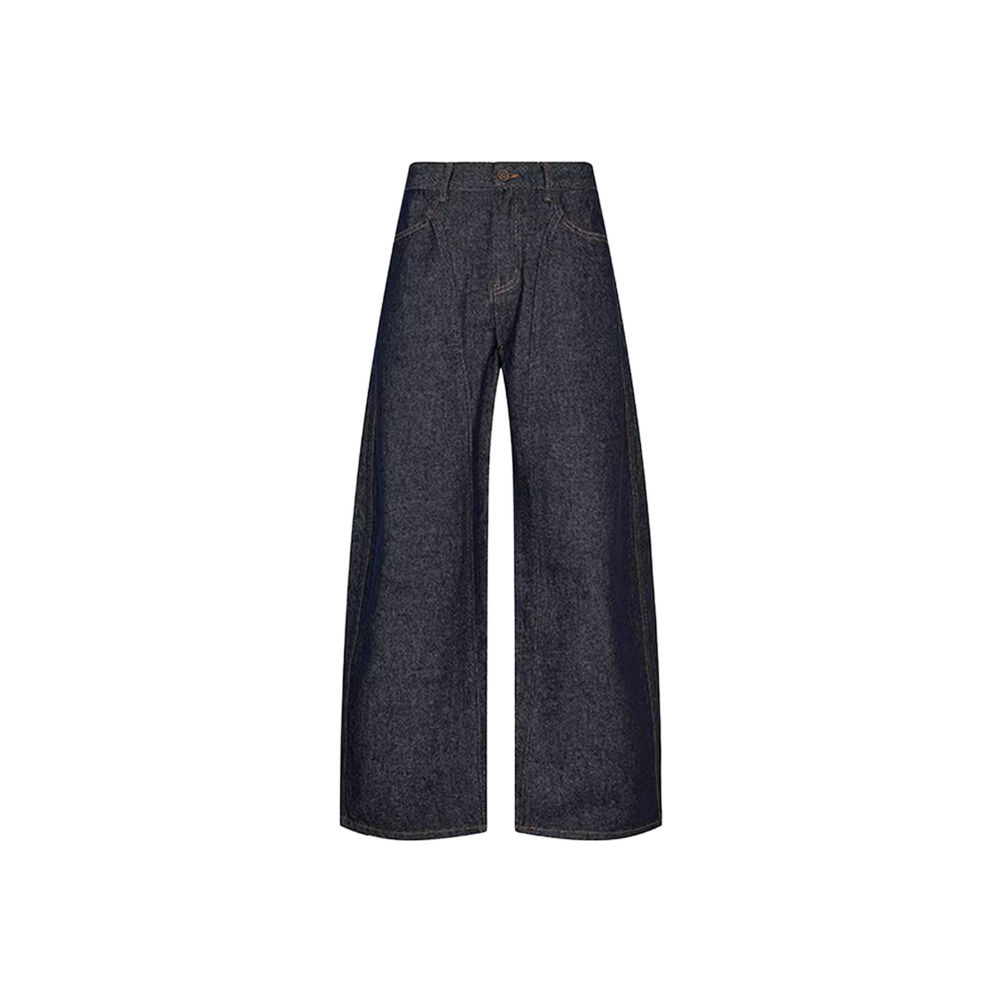 BONELESS Curved Raw Denim Jeans Blue (SS26)