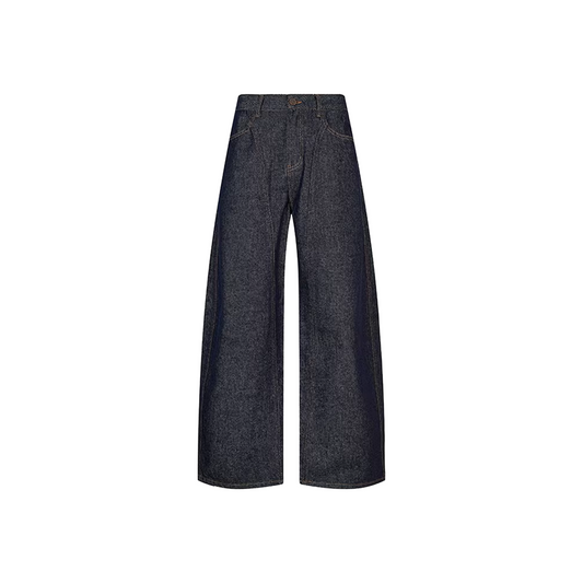 BONELESS Curved Raw Denim Jeans Blue (SS26)