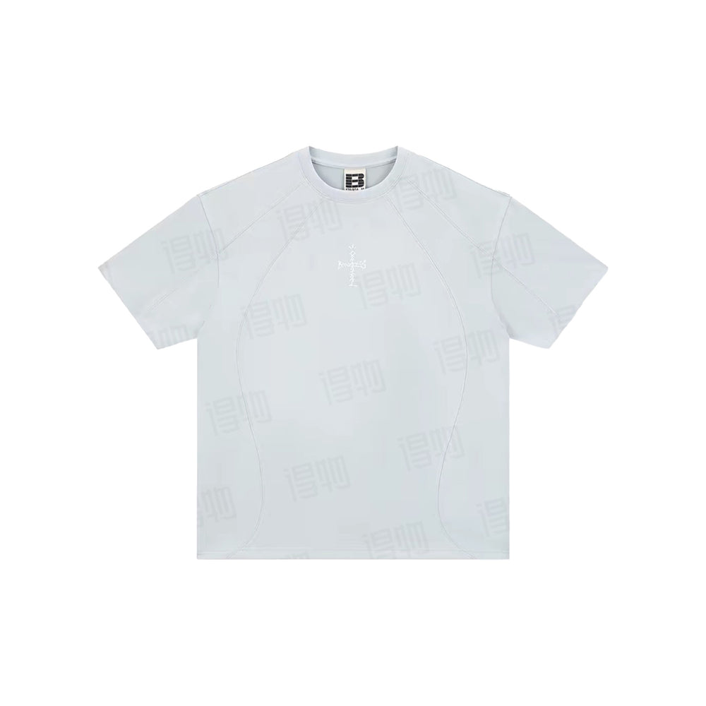 BONELESS Deconstructed Cross Tee Ice Blue (SS26)