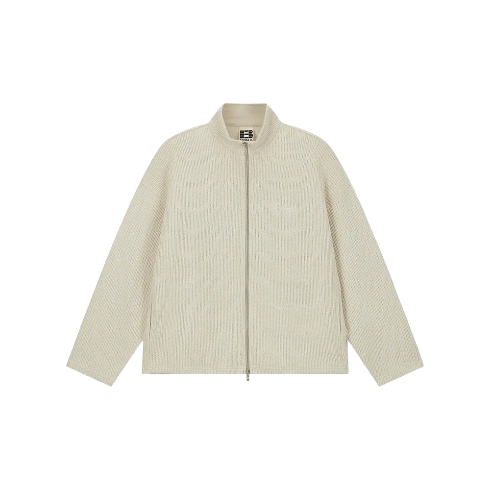 BONELESS Embroidered Loose Knit Sweater Light Apricot (FW24)