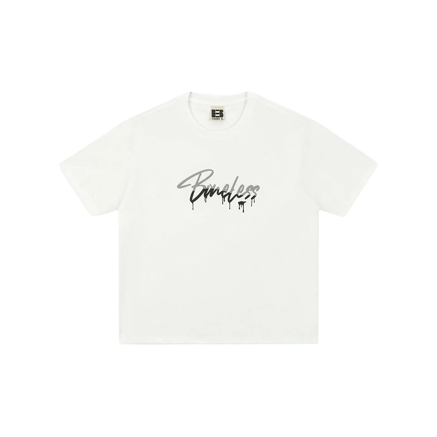 BONELESS Foam Print Tee White (SS26)