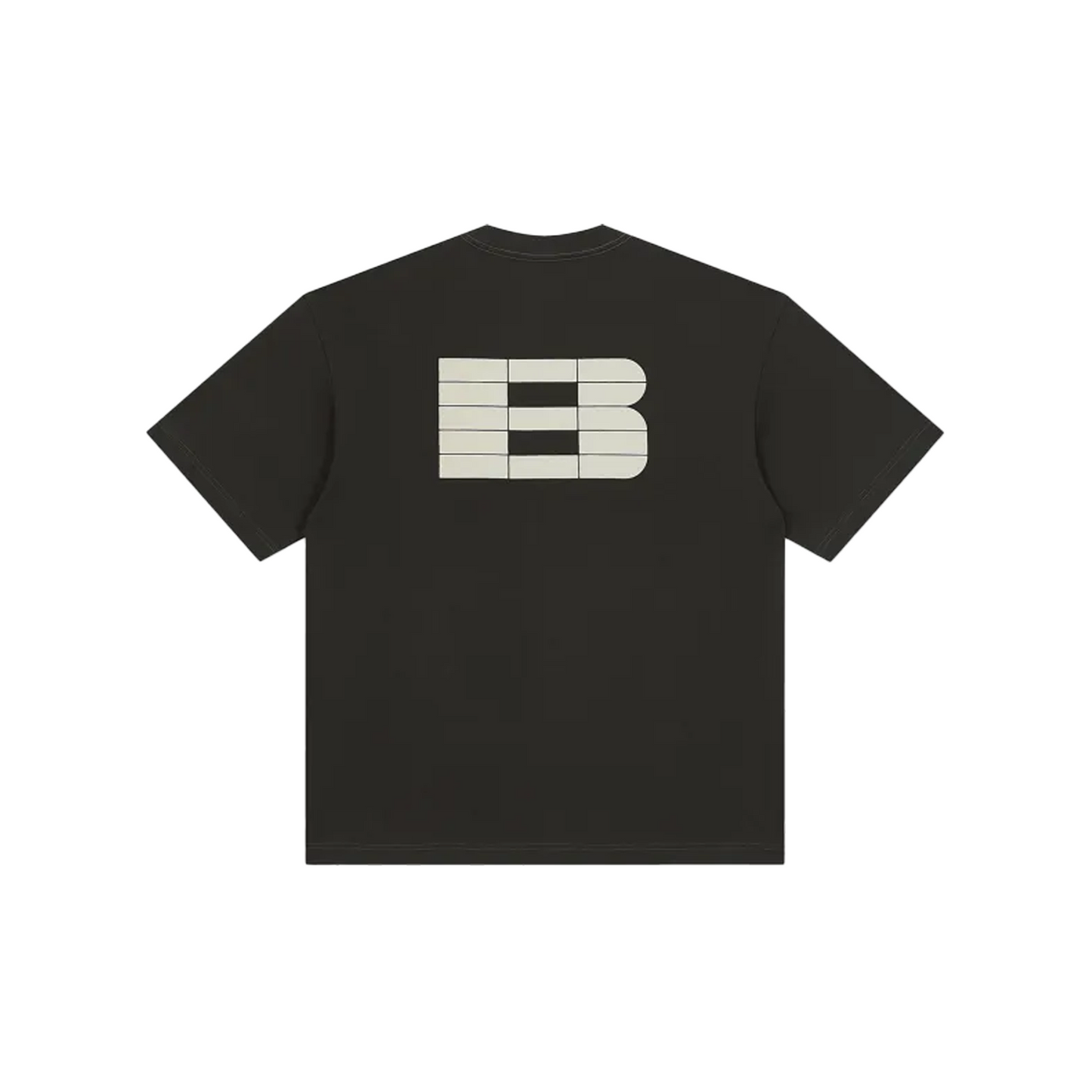 BONELESS Foamed Velvet B Shaped S/S Tee Carbon Fiber Black (SS23)