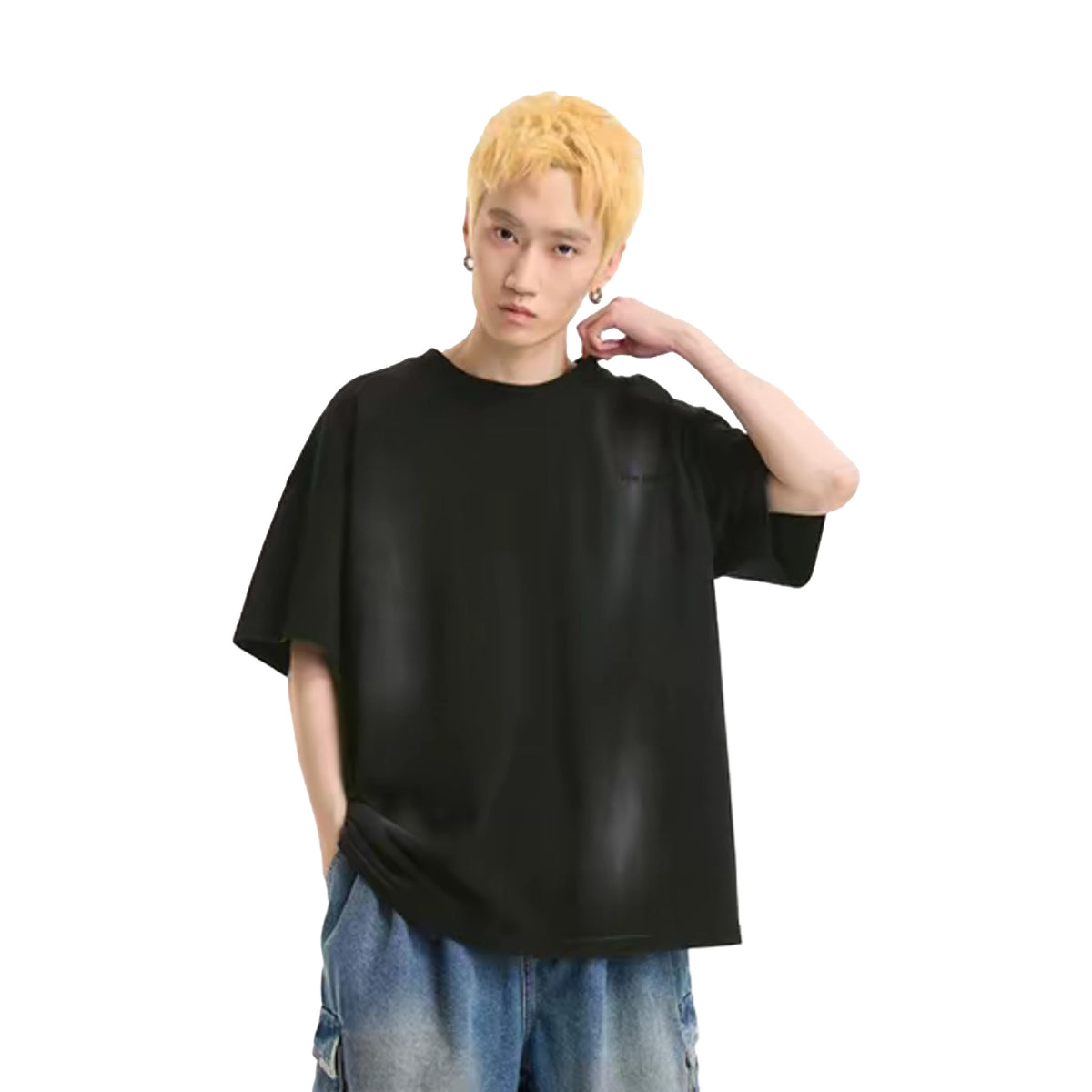 BONELESS Forge Ahead Firmly Tee Black (SS25)