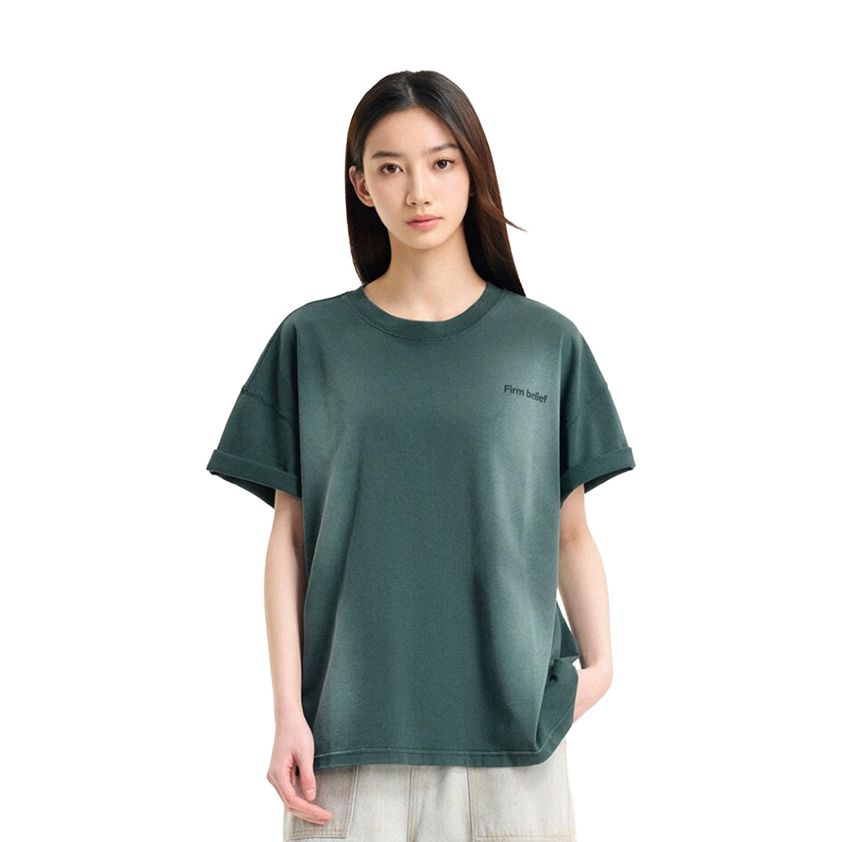 BONELESS Forge Ahead Firmly Tee Teal (SS25)