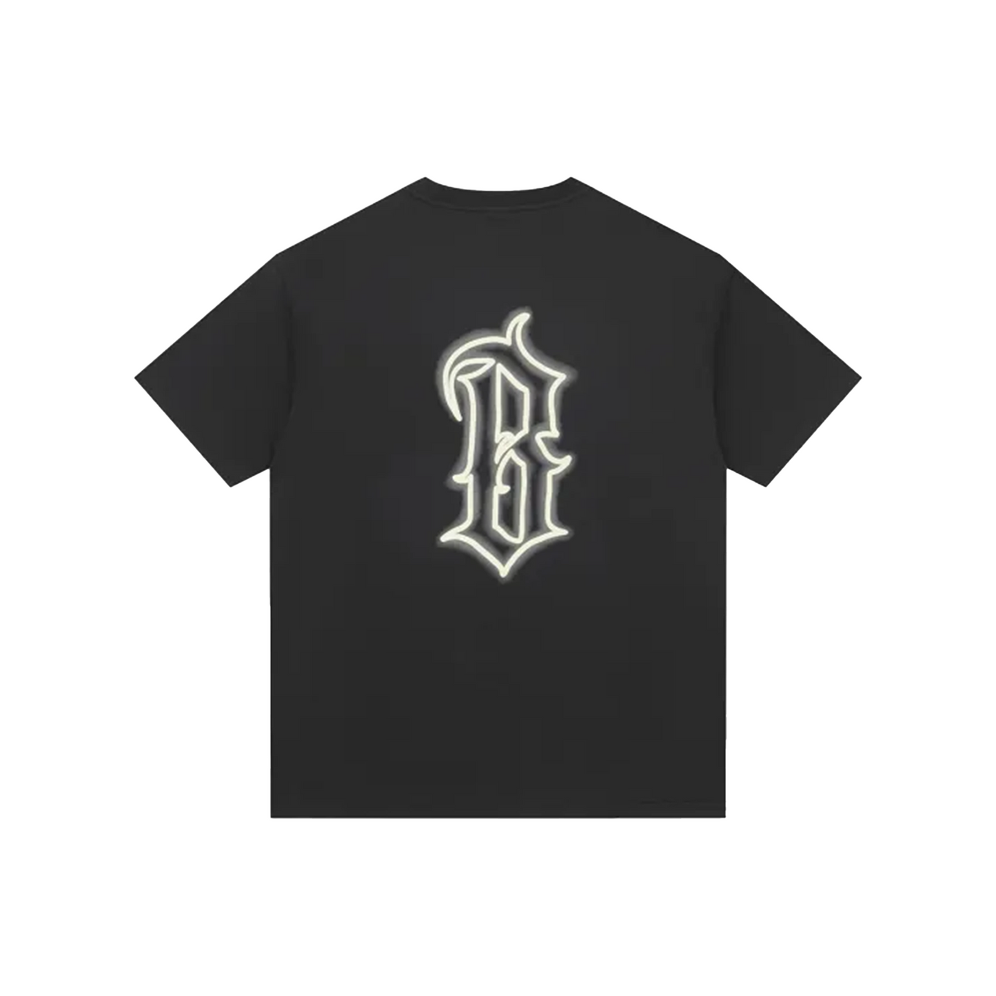 BONELESS Gothic B Contrasting Print S/S Tee Black (SS22)