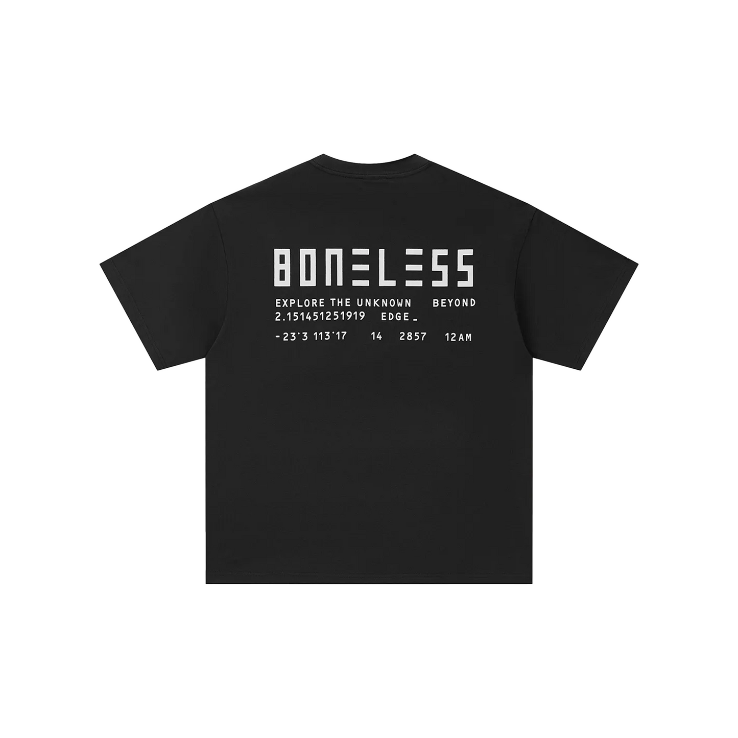 BONELESS Graphic Slogan Tee Black (SS24)