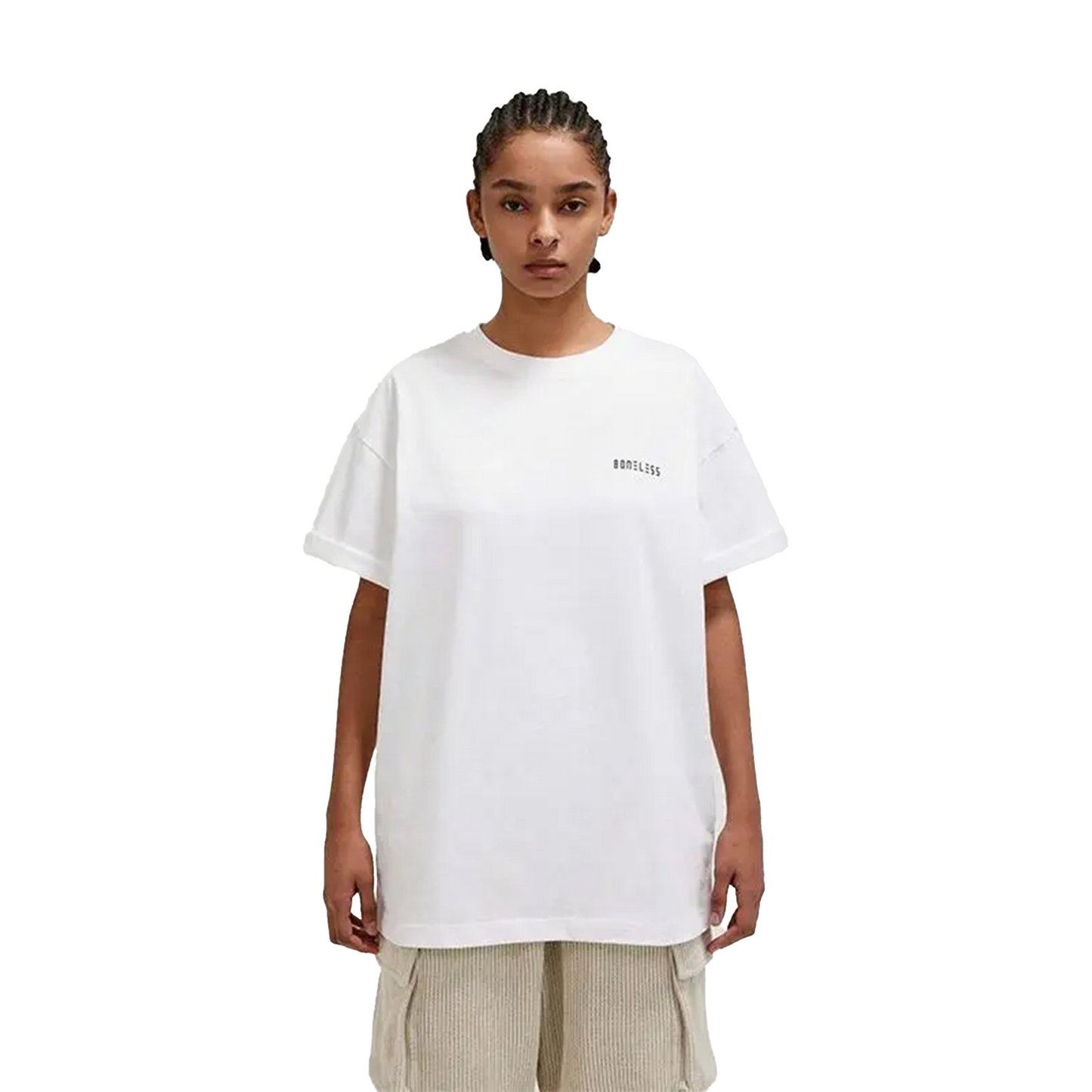 BONELESS Graphic Slogan Tee Off White (SS24)