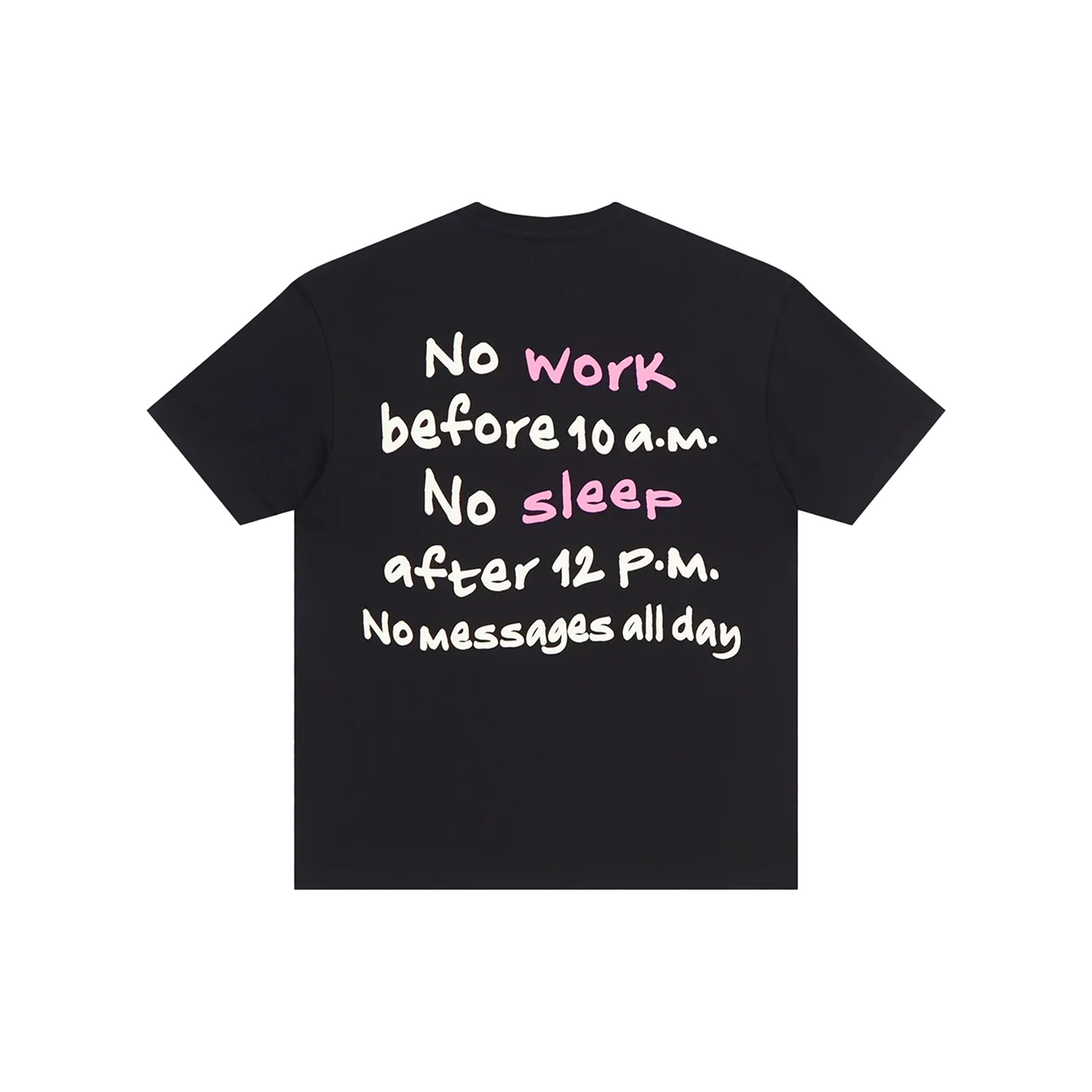 BONELESS Handwriting Tee Black (SS24)