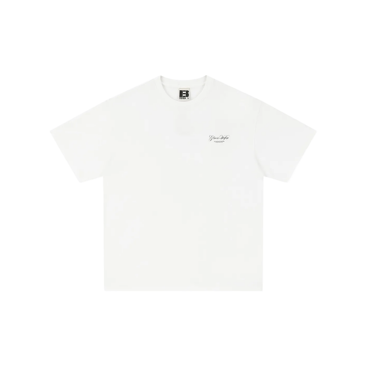 BONELESS Handwritten Medal Short Sleeved Tee White (SS24)