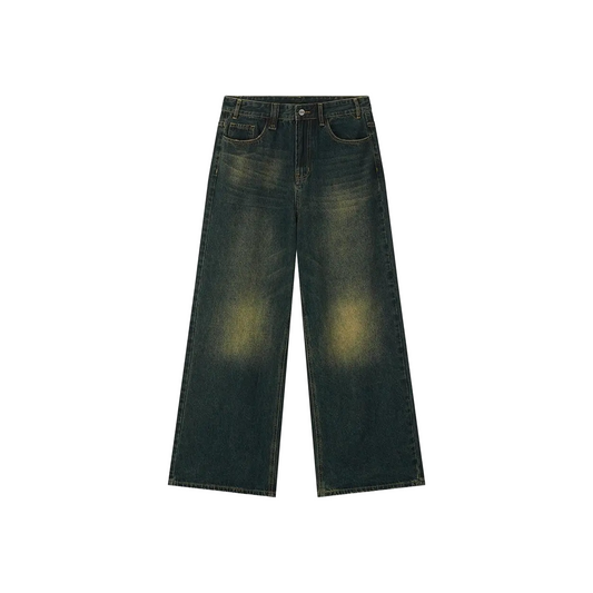 BONELESS Vintage Distressed Jeans Dark Blue (SS25)