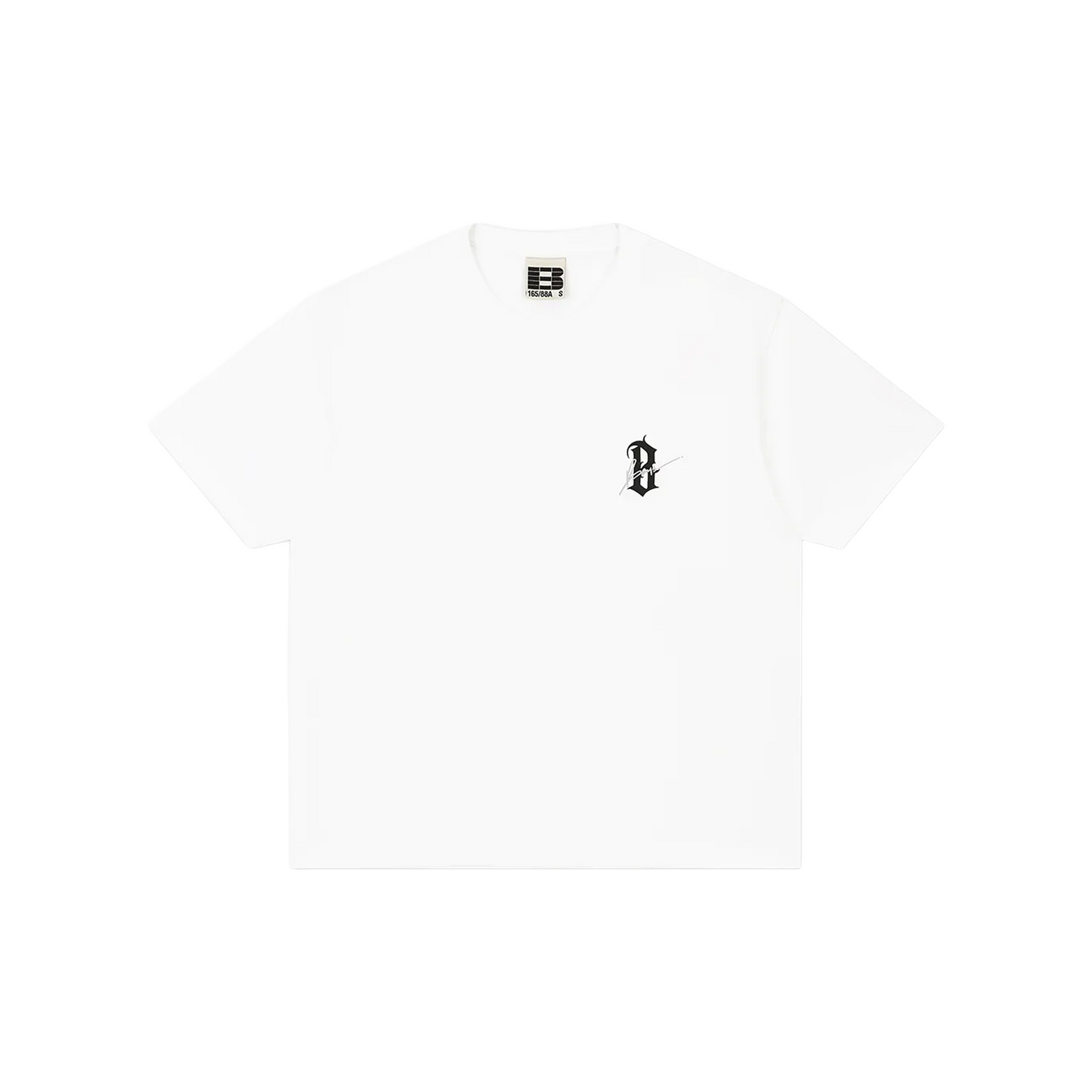 BONELESS Neo Gothic B Print Tee White (SS26)
