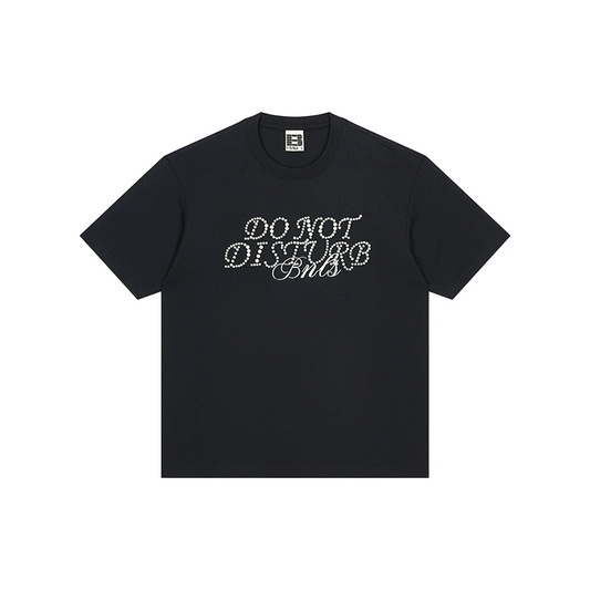BONELESS Pearl Typography Tee Black (SS25)