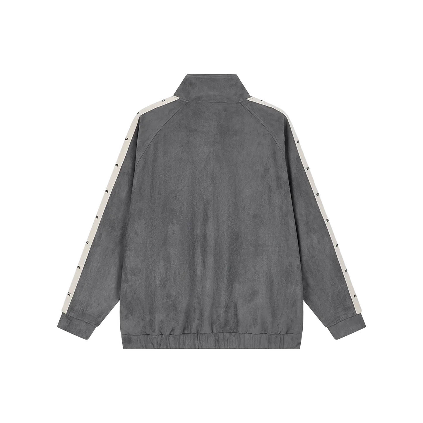 BONELESS Ribbed Raglan Jacket Grey (FW23)