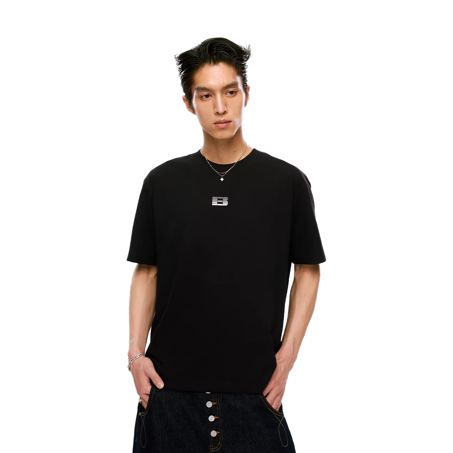 BONELESS Sorona Gradient Tee Black (SS26)
