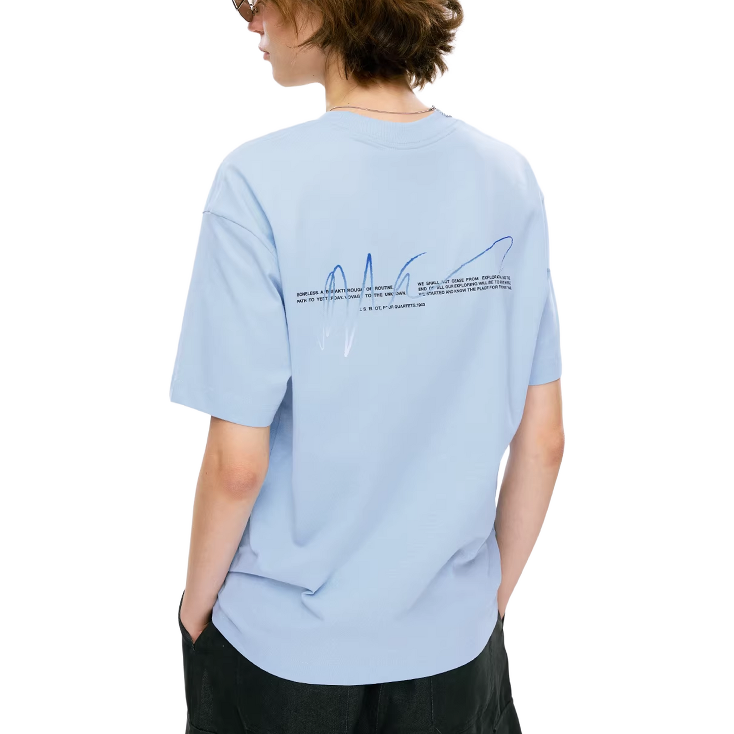 BONELESS Sorona Gradient Tee Light Blue (SS26)