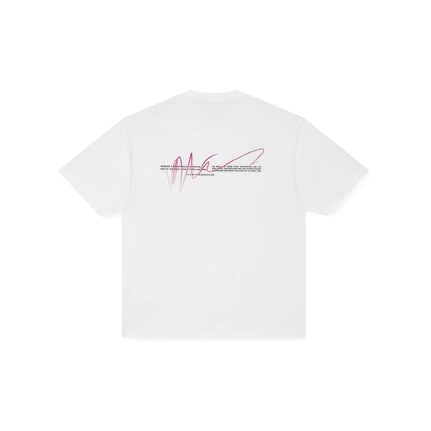 BONELESS Sorona Gradient Tee White (SS26)