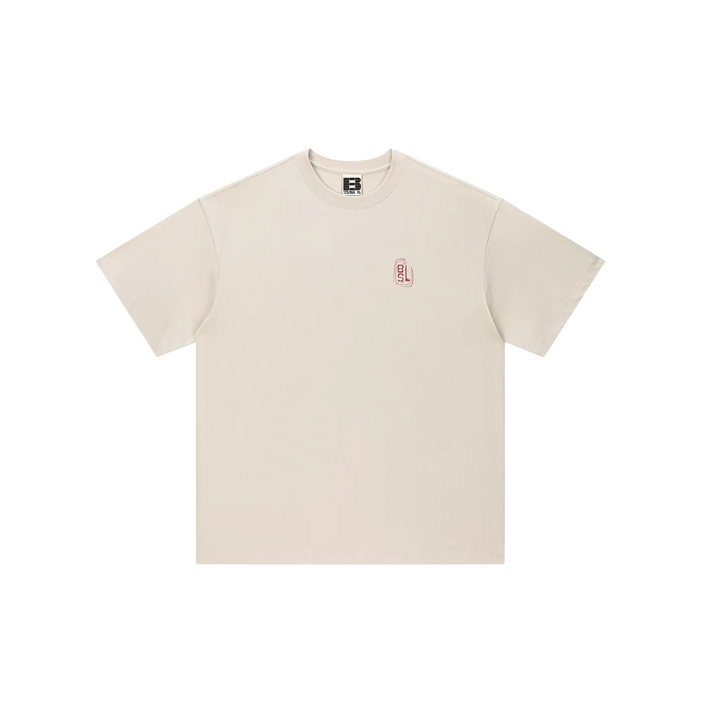 BONELESS Stamp Print S/S Tee Light Apricot (SS24)