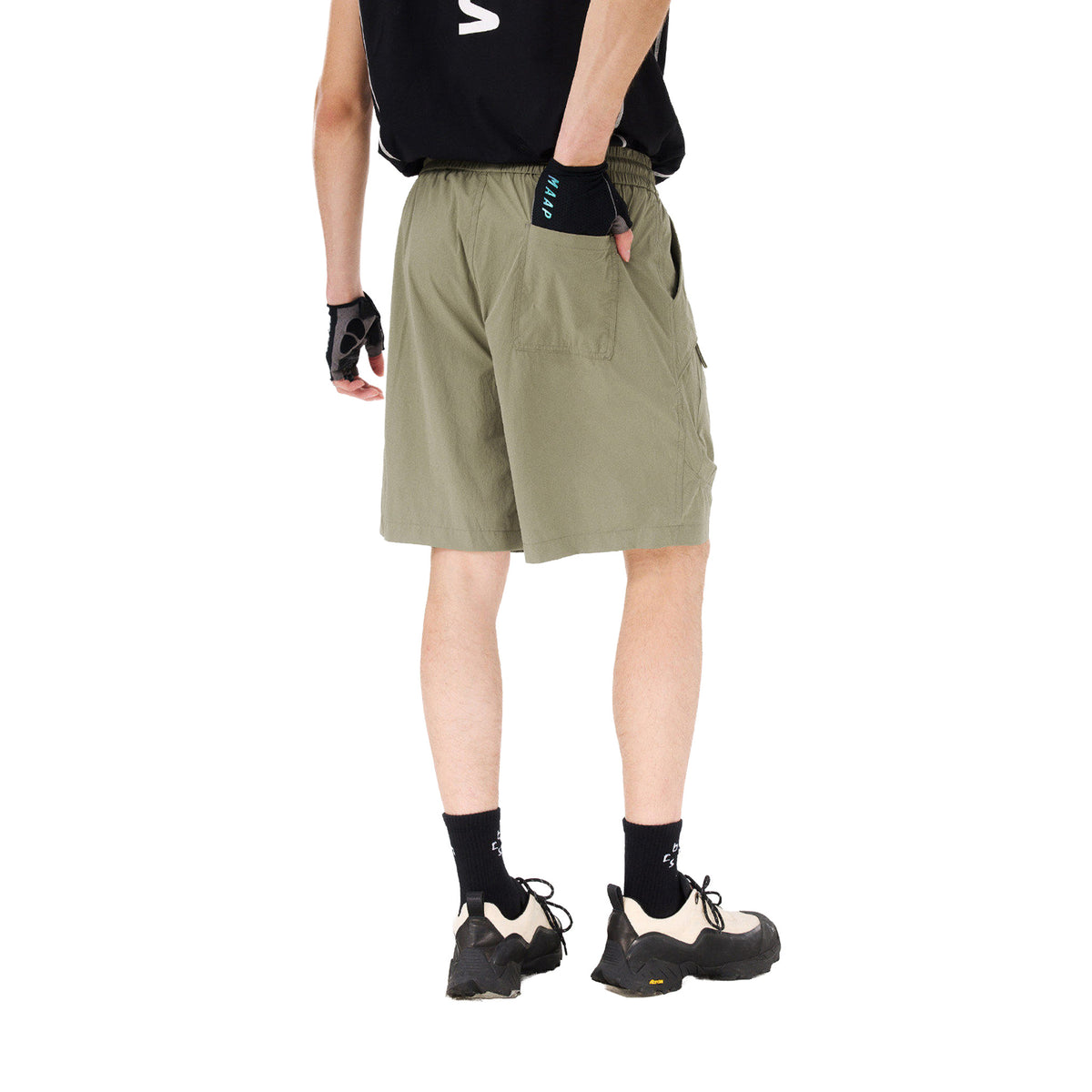 BONELESS Sun Protective Shorts Green (SS26)