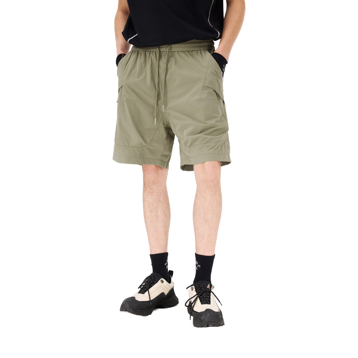 BONELESS Sun Protective Shorts Green (SS26)