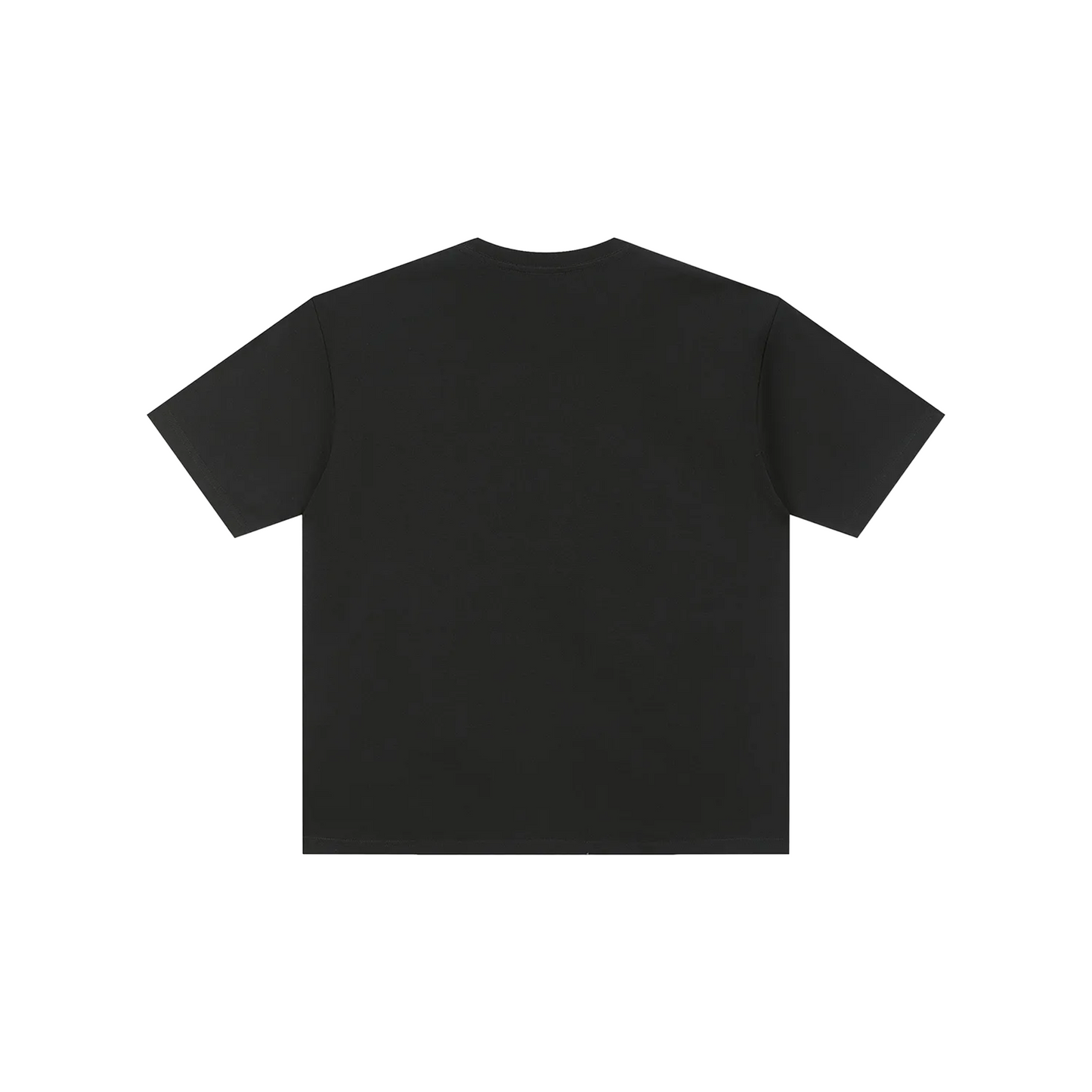 BONELESS Texture Graffiti Print Tee Black (SS25)