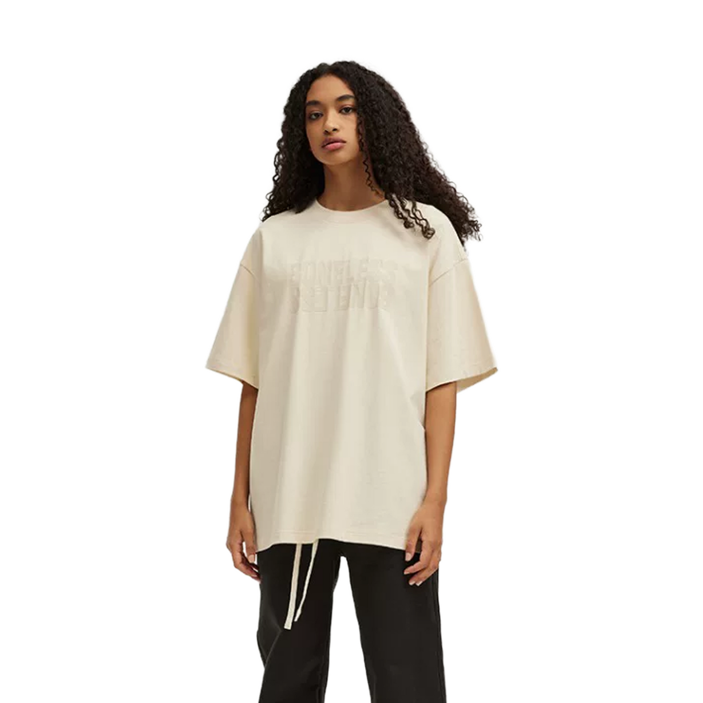 BONELESS Trend Basic Logo Tee Eggshell (SS24)