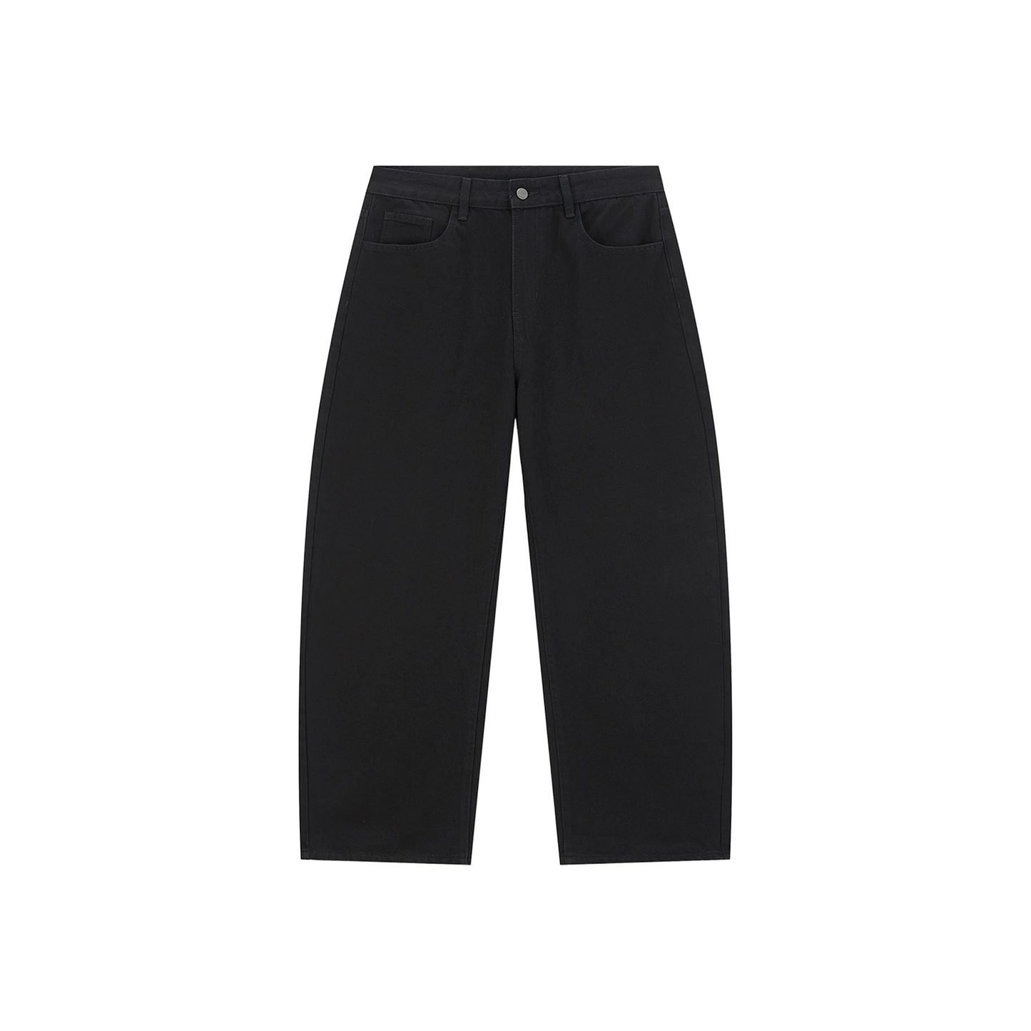 BONELESS Versatile Curved Blade Jeans Black (SS25)