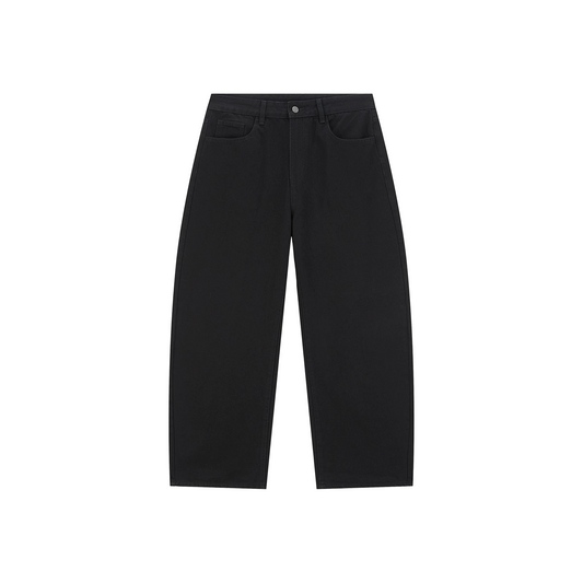 BONELESS Versatile Curved Blade Jeans Black (SS25)